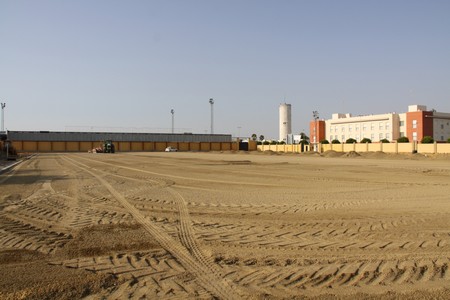 El campo de fútbol San Sebastián contará con césped artificial./SA
