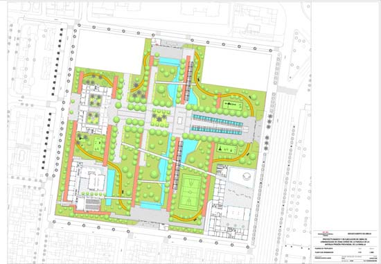 El proyecto de parque de La Ranilla contempla cuatro accesos