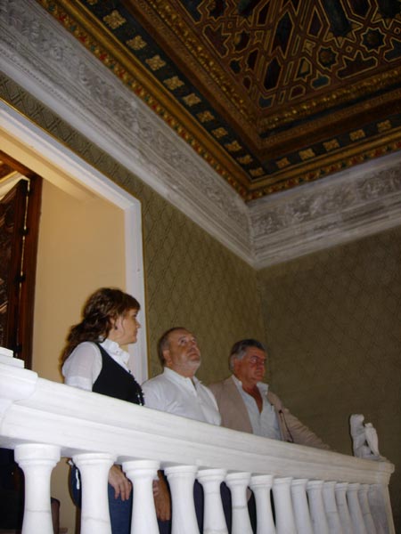 El interior del Alcázar deja ver a los visitantes la riqueza que conserva este espacio cultural