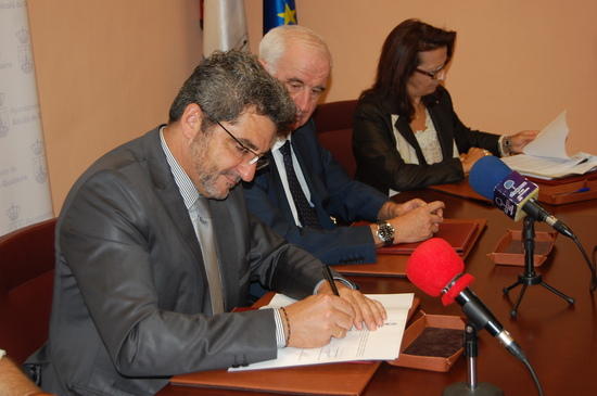 Con la rúbrica se da un paso de gigante para la construcción del Parque Tecnológico