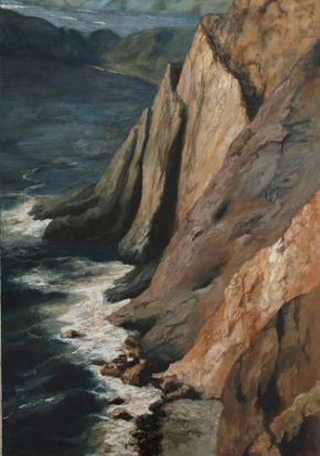 Juan Domínguez nos muestra el sur de Portugal a través de los oleos titulados 'Marinas'. /sa