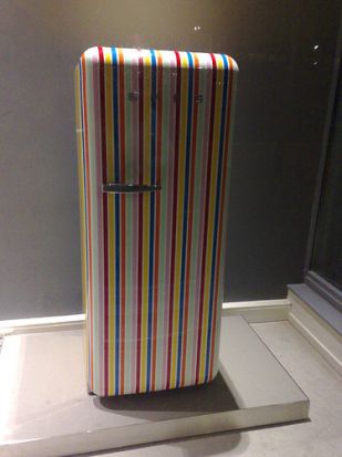 Las neveras serán las protagonistas de la exposición.