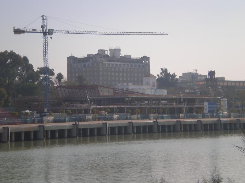 Las obras llevan meses paralizadas tras los problemas económicos de la empresa Acuario Nuevo Mundo/SA