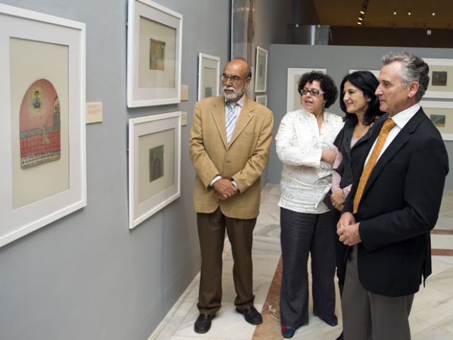 Bernardo Bueno y Paulino Plata en la exposición/SA