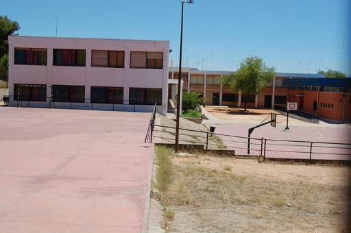 Los trabajos en el colegio comenzaron en verano para no hacer demasiado ruído/AyuntAlcalá.