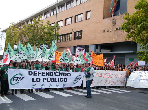 El sindicato CSI-F pide estabilidad laboral y critica la pérdida de los derechos adquiridos/CSI-F