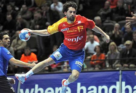 El jugador Juanin García, internacional español/Mvillard