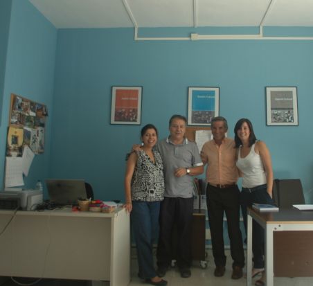 Grupo de investigadores de la UGR dirigido por Rafael López Guzman. /SA