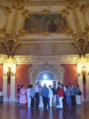 El Pabellón de Portugal fue el último que se construyó para la Expo'29, pero el primero que se terminó