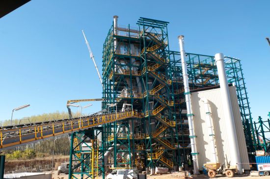 Obras de construcción de la Planta de Desarrollo Tecnológico de captura de CO2