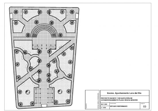 Proyecto de la Plaza Gracia de Montes