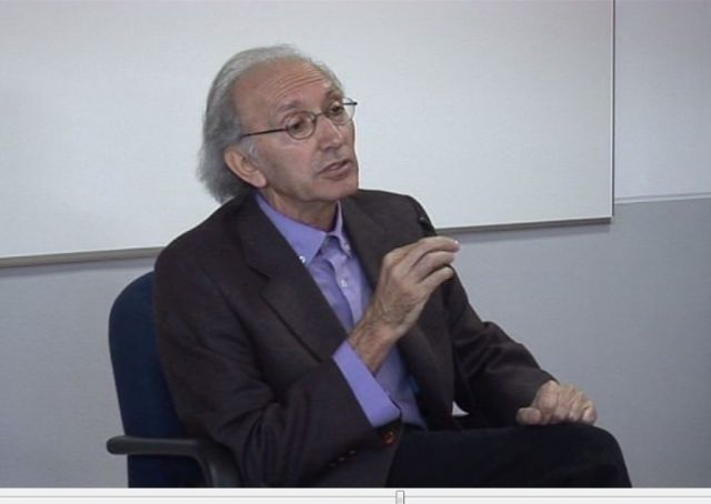 Alonso de Santos visitó la Facultad de Comunicación/Paula Romero