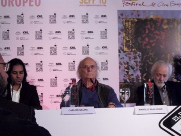La presentación de la película ha estado a cargo de Farruquito, Carlos Saura y Manolo Sanlucar