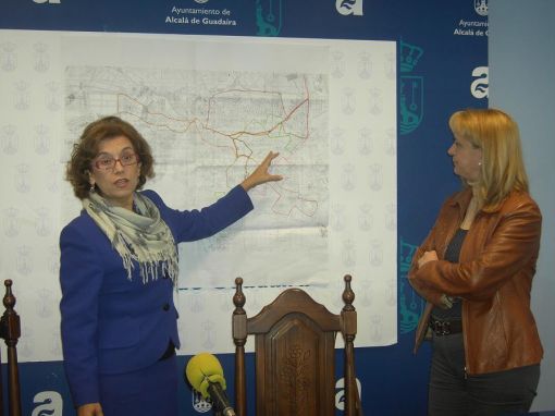 La candidata del PP también ha llevado al Pleno la dificultad de acceso para personas con movilidad reducida en varios edificios