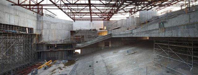 Obras del nuevo auditorio de Fibes/VázquezConsuegra