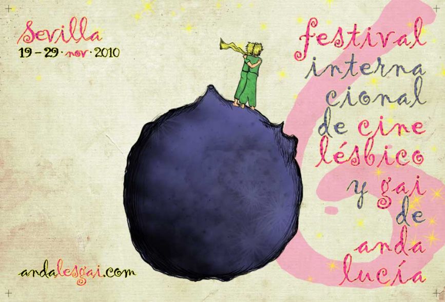 Cartel del Festival de cine internacional lésbico y gay