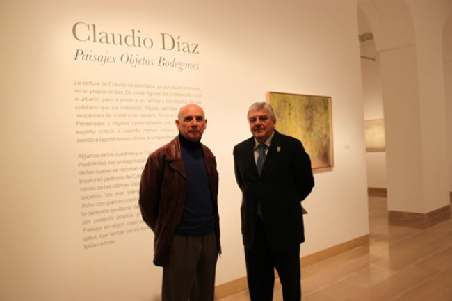 Claudio Díaz y Carlos Márquez en la Casa de la Provincia