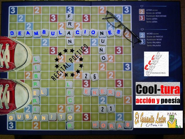 El particular cartel ha sido confeccionado por el poeta Mario Álvarez Porro, autor de una singular obra poética que verá la luz en el próximo mes de febrero, ‘Negociando el dolor’.