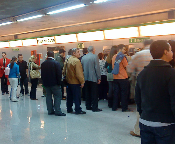 El Metro se va consolidando como medio de transporte en el área metropolitana