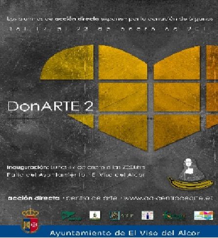 Cartel exposición DonArte