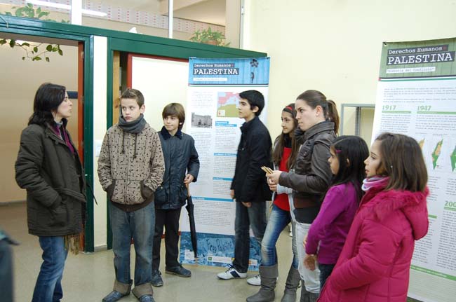 La exposición busca la concienciación ciudadana con Palestina
