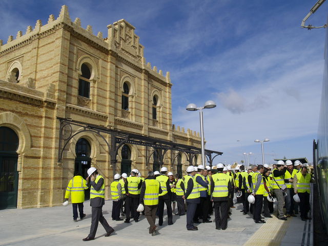 Las autoridades han visitado todas las estaciones que componen el trazado de la nueva línea C-5 de cercanías/SA