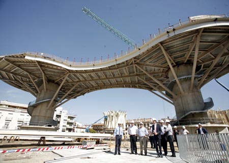 Las obras de Metropol Parasol de la Encarnación comenzaron en 2007