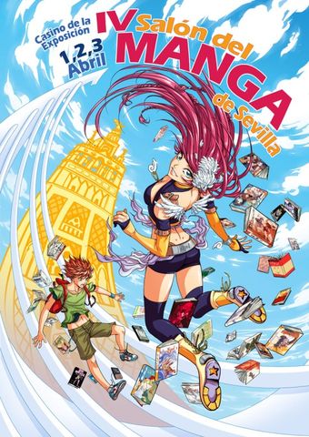La IV edición del Salón del Manga será acogida en Sevilla del 1 al 3 de abril/ icas-sevilla.org