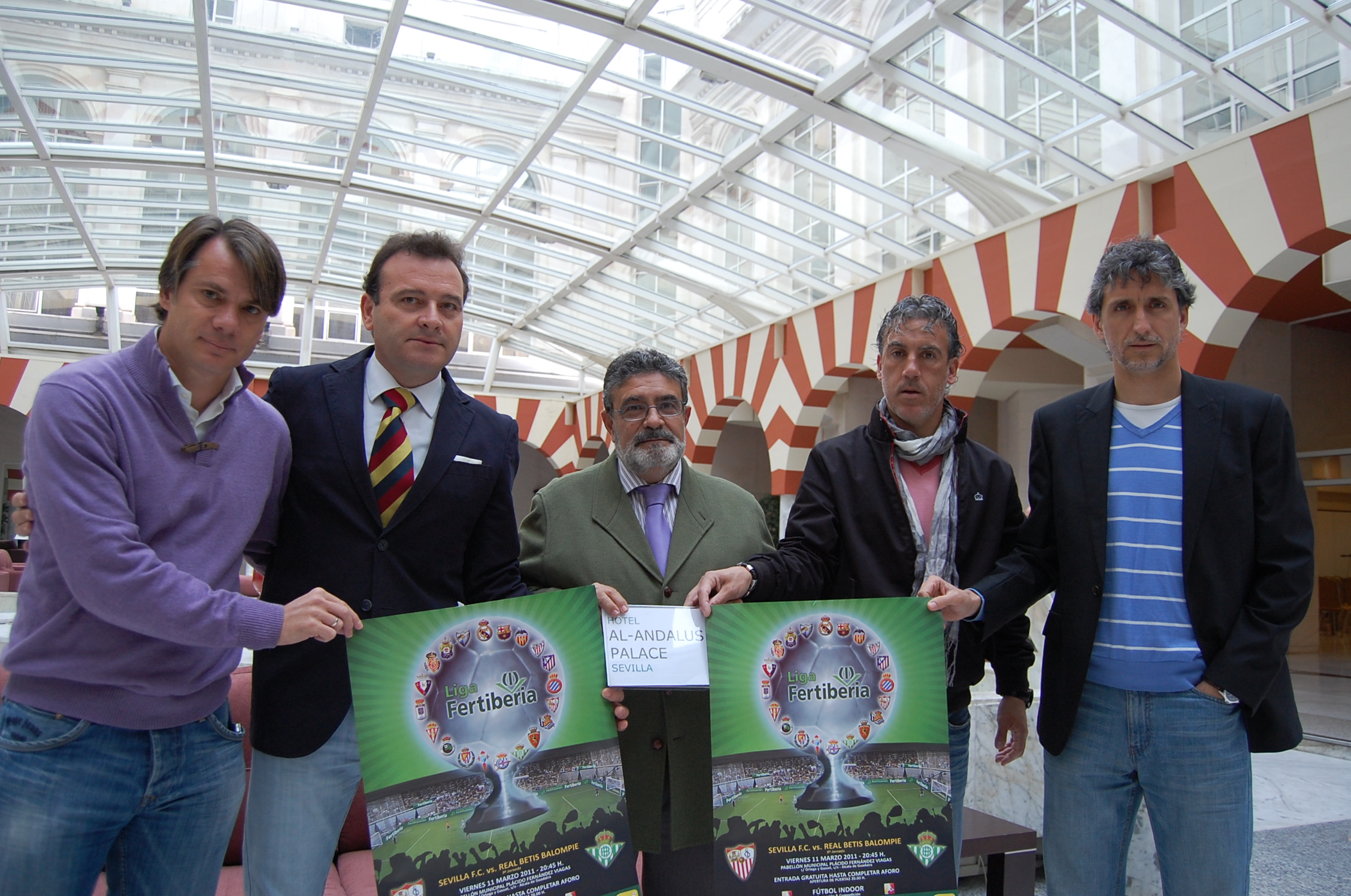 Acto de presentación del derbi de veteranos / SA