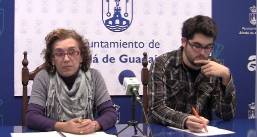 Carmen Hornillo junto a presidente de Nuevas Generaciones de Alcalá, en una imagen de archivo