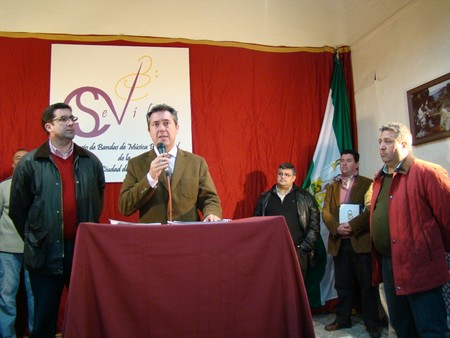 El proyecto 'Pauta' contempla además la sede del Consejo de Bandas de Música Procesional de Sevilla, una escuela municipal de música, locales de ensayo, una escuela taller de reparación de instrumentos y un archivo histórico musical y discográfico sobre las bandas./Prensa PSOE