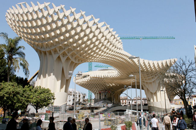 El espacio público Metropol Parasol será inaugura el domingo 27 de marzo a las 18:00 horas