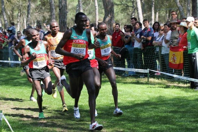 Instante de la carrera sénior masculina/Juanma Arrazola