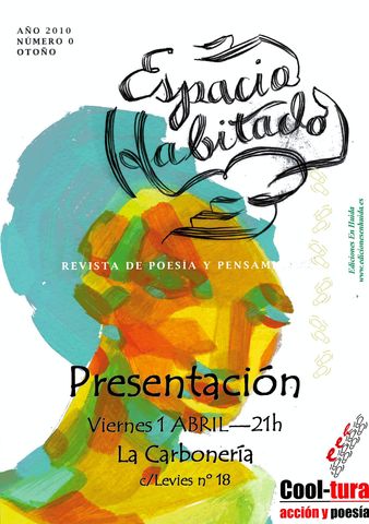 La ilustración de la portada de ‘Espacio Habitado’ ha sido elaborada por Laura Dreyer.