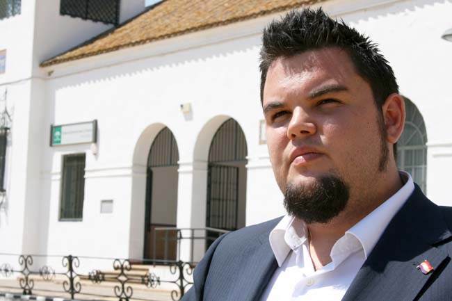 El candidato de IU para Alcalá responde a las preguntas de Sevilla Actualidad/Christopher Rivas