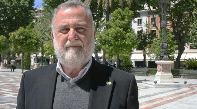 Antonio Rodrigo Torrijos repasa su programa electoral en Sevilla Actualidad/Christopher Rivas