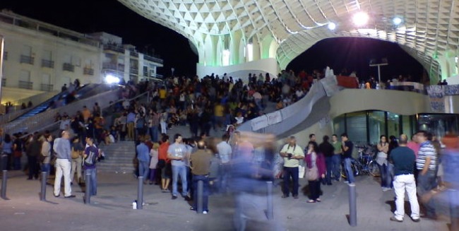 Imagen de la madrugada del sábado 21 de mayo del twittero 'appu'