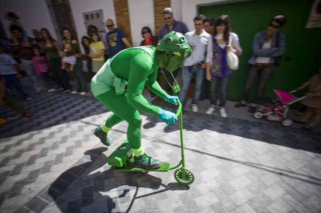 'El hombre verde' representación de A. Schvarzstein/SA