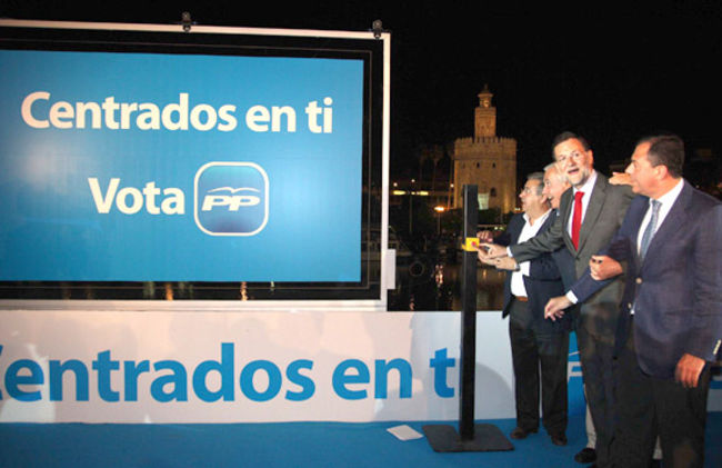 zoido-arenas-rajoy-sanz-inicio-campana