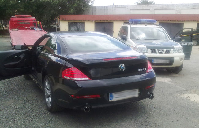 El vehículo que había sido objeto de la investigación