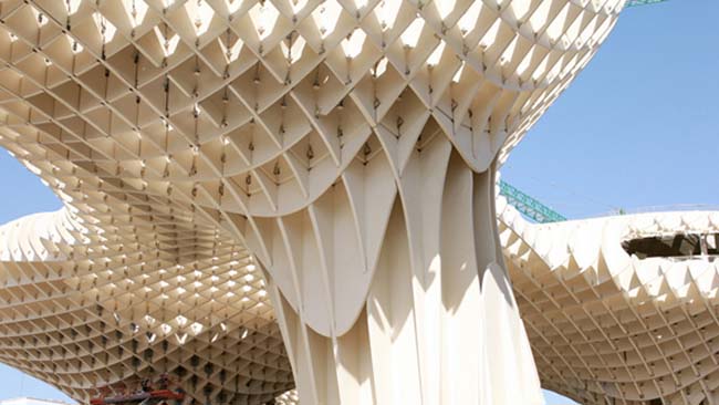 Proyecto Metropol Parasol en la Plaza de la Encarnación de Sevilla