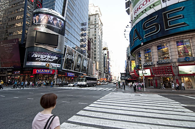 Vista de Times Square en Nueva York en EEUU, uno de los destinos más demandados según el estudio/Darkmelia/Flickr.com