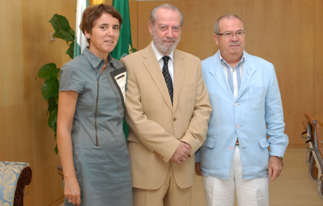 Bravo, Villalobos y Díaz, esta mañana en la Diputación