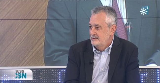 Griñán esta mañana en Canal Sur