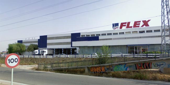 Planta Flex de Alcalá de Guadaíra, junto a la A-92