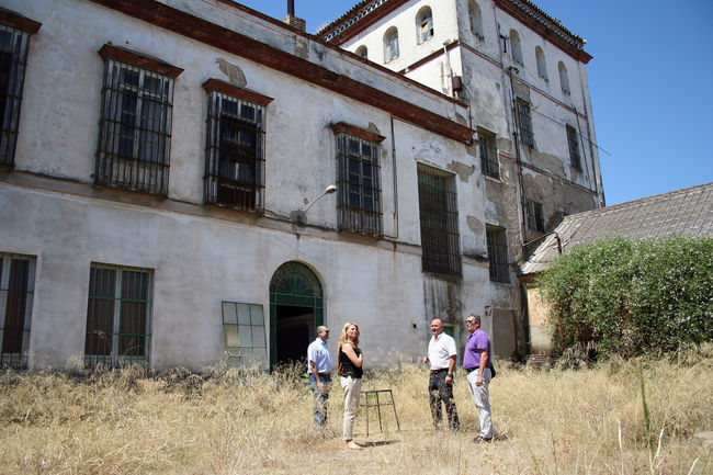 Vista de la Hacienda Santa Cruz de La Rinconada