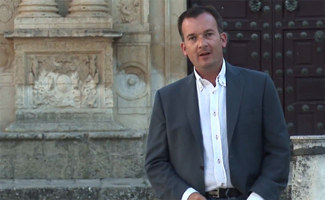 Martín de la Herrán fue candidato a la Alcaldía de Jerez y ahora candidato a la Presidencia de la Junta