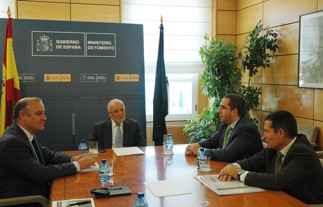 Valle en el Ministerio de Fomento