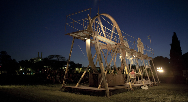 El fest arrancó ante la presencia de una multitud de curiosos/Alejandro Espadero