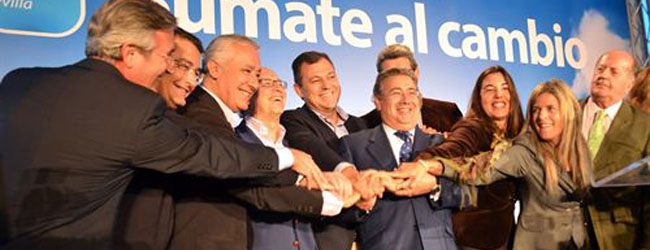 arenas-montoro-zoido-sanz-inicio-campana-sevilla-031111